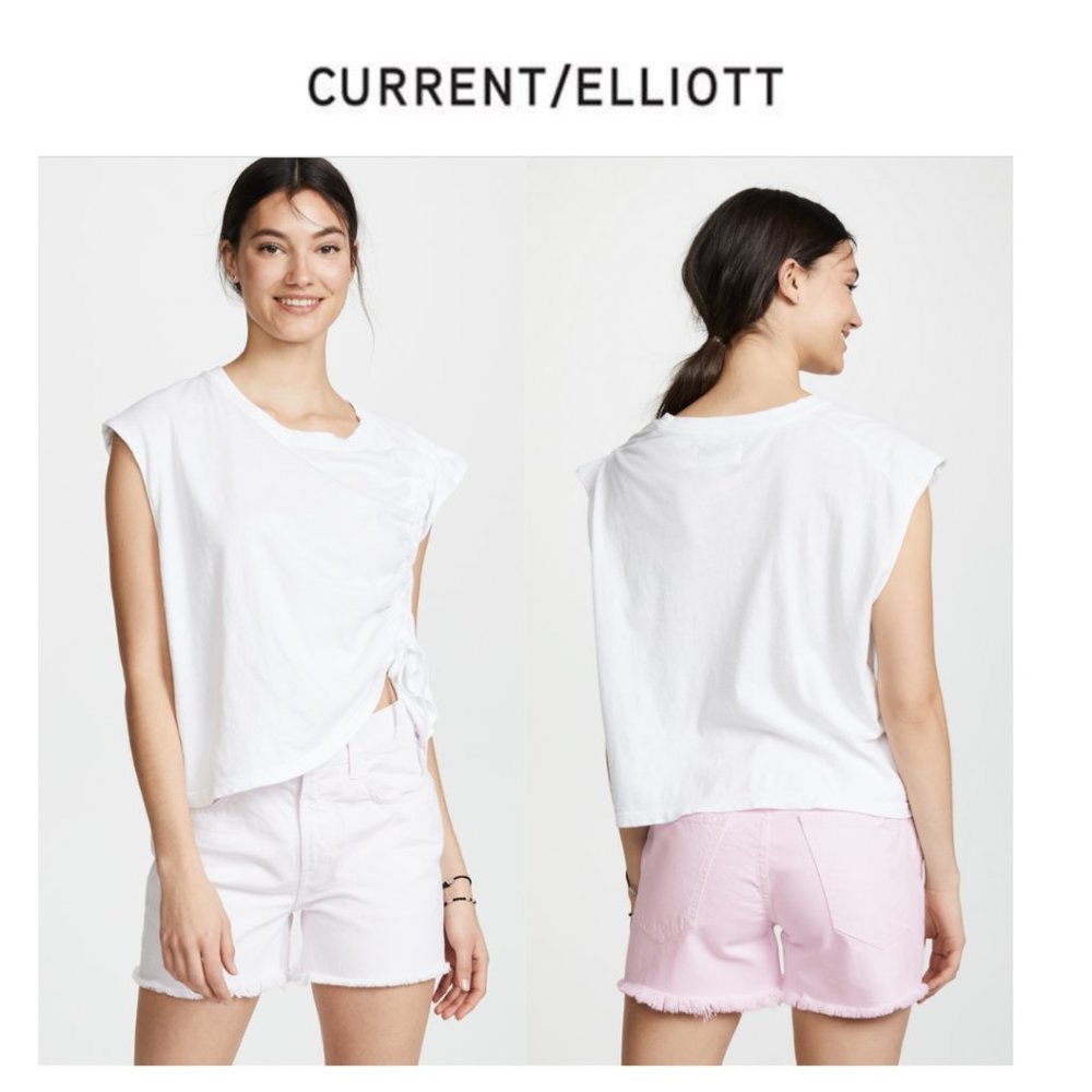 Current Elliott Ruched Muscle Tee *IR